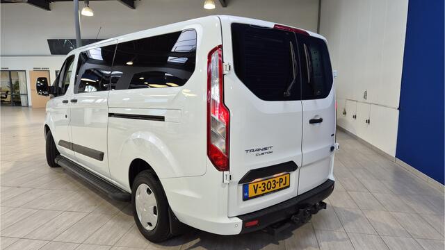 Ford TRANSIT CUSTOM 300 2.0 TDCI L2H1 Trend DC 6-Persoons| Trekhaak | Airco | Dubbele schuifdeur