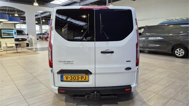Ford TRANSIT CUSTOM 300 2.0 TDCI L2H1 Trend DC 6-Persoons| Trekhaak | Airco | Dubbele schuifdeur