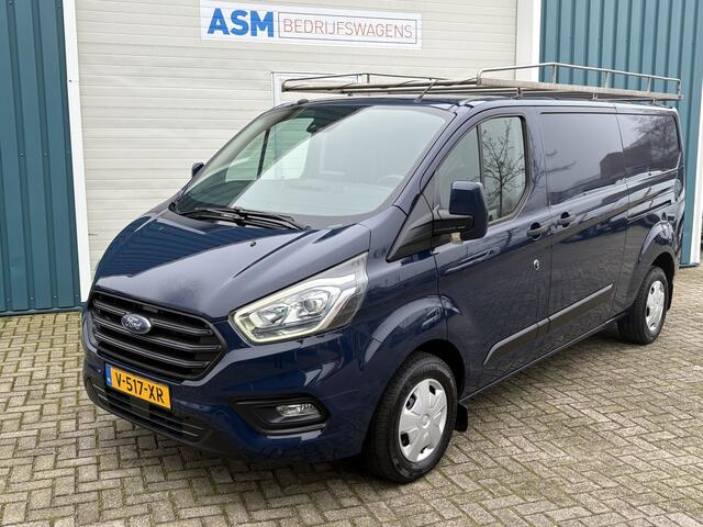 Ford TRANSIT CUSTOM 300 2.0 105Pk TDCI L2H1 Trend / Cruise / Airco / 2x SCHUIFDEUR / IMPERIAAL / Navi / Trekhaak / Apk t/m 31-03-2025