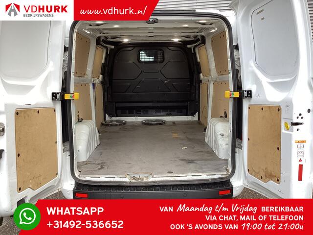 Ford TRANSIT CUSTOM 300 2.0 TDCI 130 pk Aut. L2 2x Schuifdeur/ Standkachel/ Stoelverw./ Carplay/ Cruise/ PDC V+A/ Camera