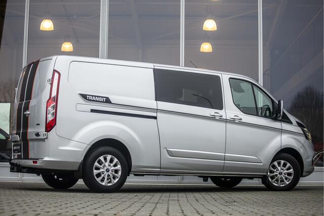 Ford TRANSIT CUSTOM 300 2.0 TDCI L2H1 Limited DC | Automaat | Camera | Carplay | Trekhaak