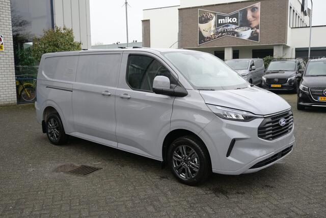 Ford TRANSIT CUSTOM 320L L2 2.0 TDCI 170 pk Limited Dakdragers, Trekhaak 2500 KG, ACC, LED, Navigatie, Camera