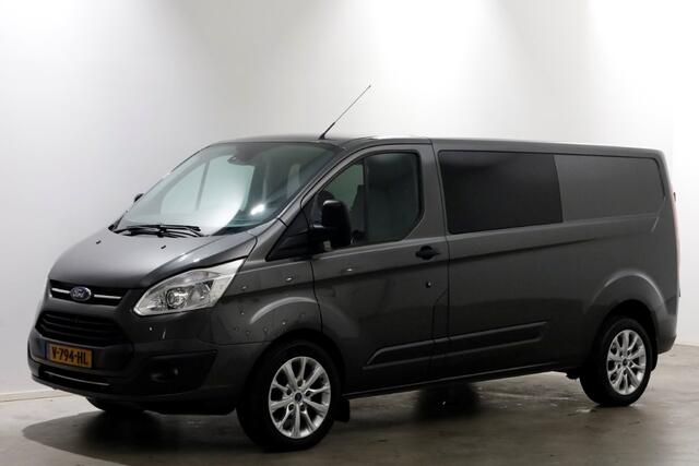 Ford TRANSIT CUSTOM 2.0 TDCI 170pk E6 L2H1 Trend D.C. Airco/Camera Trekhaak 2800kg 07-2017