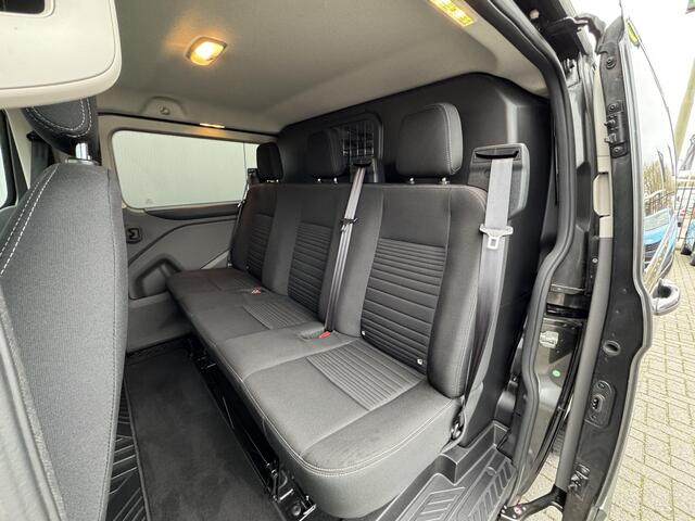 Ford TRANSIT CUSTOM 300 2.0 TDCI L2H1 Limited DC All-Season banden/ Voorruitverwarming/ Stoelverwarming/ Apple Carplay Android / trekhaak / Nieuwstaat!