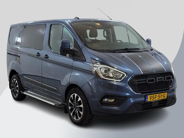Ford TRANSIT CUSTOM | Sport Automaat 130pk | Dubbele Cabine | DC | Dubbele Schuifdeur | Stoelverwarming | Navigatie | Raptor Grille