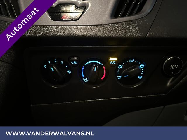 Ford TRANSIT CUSTOM 2.0TDCI 130pk Automaat L1H1 Euro6 Airco | 2x zijdeur | Trekhaak | LM velgen Cruisecontrol, Parkeersensoren, Dakdragers, Verwarmde voorruit, Bijrijdersbank