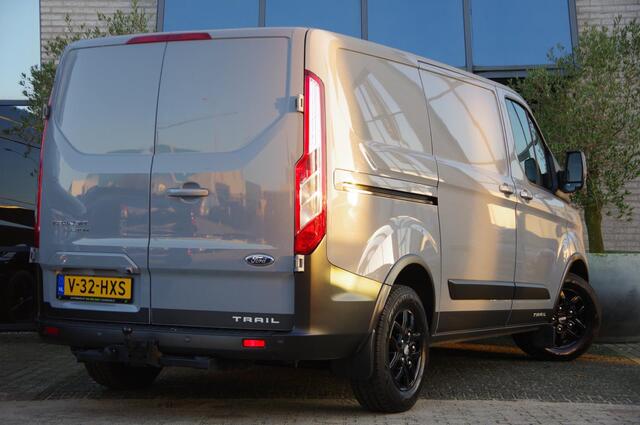 Ford TRANSIT CUSTOM 300 2.0 TDCI Trail 130PK, NARDO GREY, LEDER, CAMERA, TREKHAAK, NAVI, CRUISE, STOELVERWARMING, AIRCO, PDC