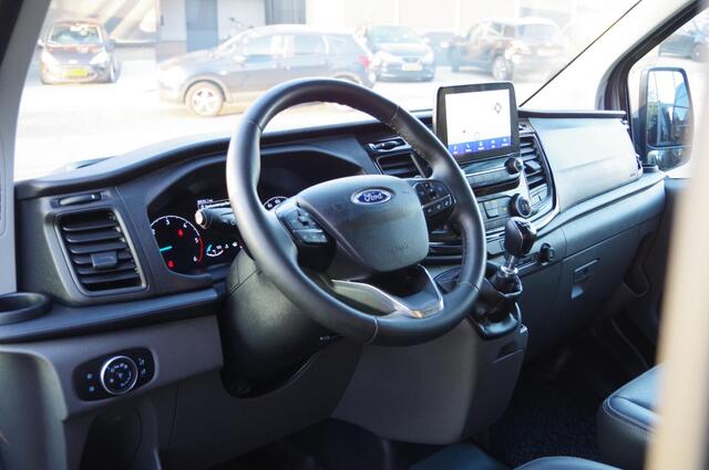 Ford TRANSIT CUSTOM 300 2.0 TDCI Trail 130PK, NARDO GREY, LEDER, CAMERA, TREKHAAK, NAVI, CRUISE, STOELVERWARMING, AIRCO, PDC