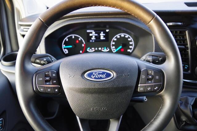 Ford TRANSIT CUSTOM 300 2.0 TDCI Trail 130PK, NARDO GREY, LEDER, CAMERA, TREKHAAK, NAVI, CRUISE, STOELVERWARMING, AIRCO, PDC