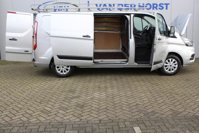 Ford TRANSIT CUSTOM 320 2.0-108pk TDCI L2H1 Trend. Keurige Ford Transit Custom, lengte 2. Airco, parkeersensoren v+a, metallic lak, imperiaal, telefoonvoorb., trekhaak, laadruimte betimmerd, 3-zits etc.