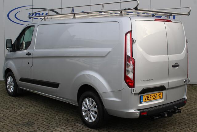 Ford TRANSIT CUSTOM 320 2.0-108pk TDCI L2H1 Trend. Keurige Ford Transit Custom, lengte 2. Airco, parkeersensoren v+a, metallic lak, imperiaal, telefoonvoorb., trekhaak, laadruimte betimmerd, 3-zits etc.