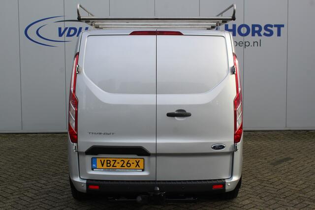 Ford TRANSIT CUSTOM 320 2.0-108pk TDCI L2H1 Trend. Keurige Ford Transit Custom, lengte 2. Airco, parkeersensoren v+a, metallic lak, imperiaal, telefoonvoorb., trekhaak, laadruimte betimmerd, 3-zits etc.