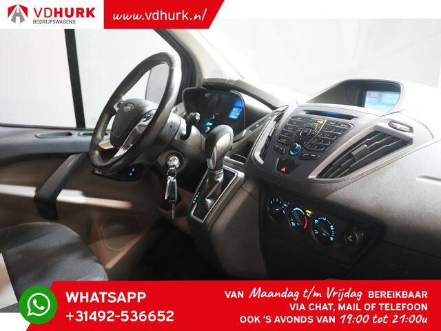 Ford TRANSIT CUSTOM 2.0 TDCI 170 pk L2 Limited DC Dubbel Cabine 2x Schuifdeuren/ Stoelverw./ 17"LMV/ Navi/ Cruise/ Camera/ PDC/ Trekhaak