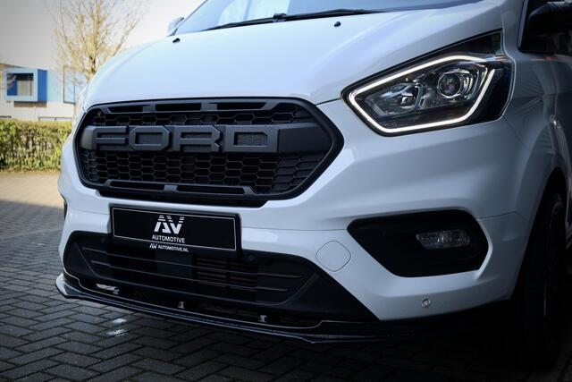 Ford TRANSIT CUSTOM 340 2.0 TDCI L2H1 | L+R Schuifdeur | Navigatie | Blind Spot | CarPlay | Camera | Standkachel | Trekhaak | 3-Zitter | Nieuwe APK | Onderhoudsbeurt