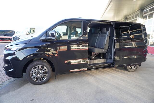 Ford TRANSIT CUSTOM 320L 2.0 TDCI 170PK L2H1 Limited DC Automaat Schuifdeur links en rechts | Airco | Adap.Cruise | Navi | Camera