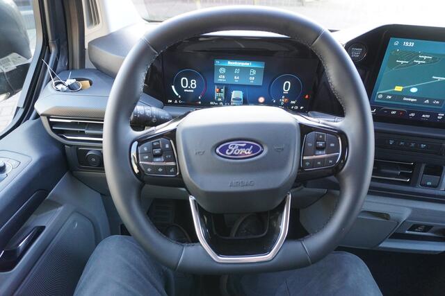 Ford TRANSIT CUSTOM 320L 2.0 TDCI 170PK L2H1 Limited DC Automaat Trekhaak Schuifdeur links en rechts | Airco | Adap.Cruise | Navi | Camera