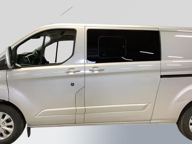Ford TRANSIT CUSTOM 320 2.0TDCi L2H1 170Pk! Limited | Dubbele Cabine | DC | Trekhaak | Dubbele Schuifdeur | Stoelverwarming | Navigatie | Camera | Stoel-Stoel