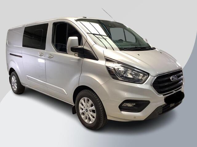 Ford TRANSIT CUSTOM 320 2.0TDCi L2H1 170Pk! Limited | Dubbele Cabine | DC | Trekhaak | Dubbele Schuifdeur | Stoelverwarming | Navigatie | Camera | Stoel-Stoel