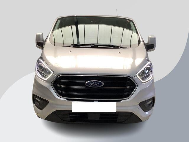 Ford TRANSIT CUSTOM 320 2.0TDCi L2H1 170Pk! Limited | Dubbele Cabine | DC | Trekhaak | Dubbele Schuifdeur | Stoelverwarming | Navigatie | Camera | Stoel-Stoel