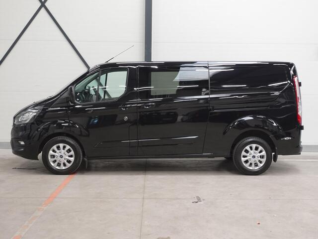 Ford TRANSIT CUSTOM 300 2.0 TDCI L2H1 Limited Automaat Dubbele Cabine 2x Schuifdeur Navi Airco Cruise