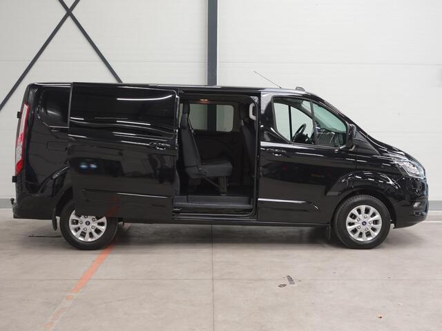Ford TRANSIT CUSTOM 300 2.0 TDCI L2H1 Limited Automaat Dubbele Cabine 2x Schuifdeur Navi Airco Cruise