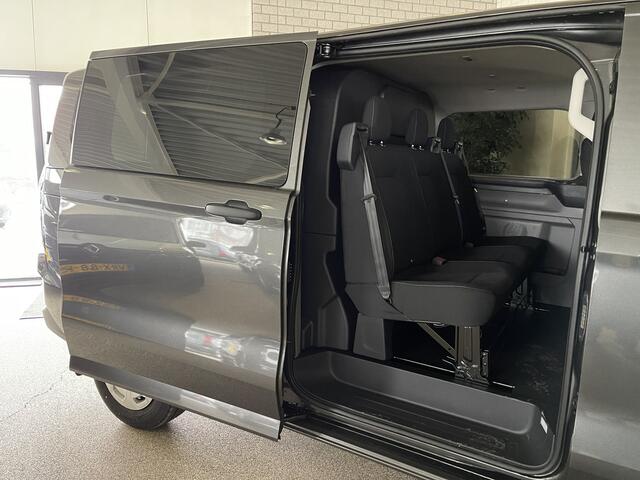 Ford TRANSIT CUSTOM 340 2.0 TDCI L2H1 Trend DC 6 persoons / NIEUW / bpm vrij / rijklaar ¤ 40.950 ex btw / lease vanaf ¤ 733 / direct leverbaar / airco / cruise / apple carplay / camera / magnetic grey metallic
