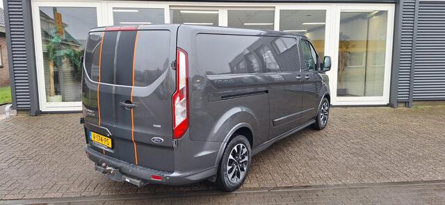 Ford TRANSIT CUSTOM 310 2.0 TDCI 170 Pk L2H1 Sport, Cruise Control, Apple Carplay, Android Auto, Automaat, Camera, Trekhaak, Stoelverwarming. Prijs Is Rijklaar Ex Btw