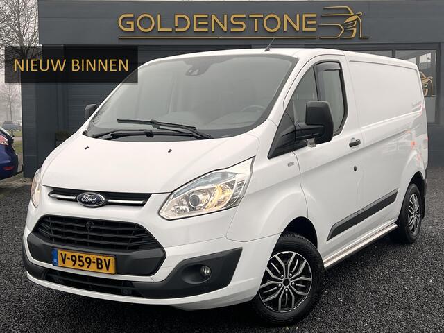 Ford TRANSIT CUSTOM 270 2.2 TDCI L1H1 Trend 2e Eigenaar,Trekhaak,Camera,Navi,Pdc,3-Zits,6 Bak,101pk,Stoelverwarming,Dealer Onderhouden,Apk tot 01-2026