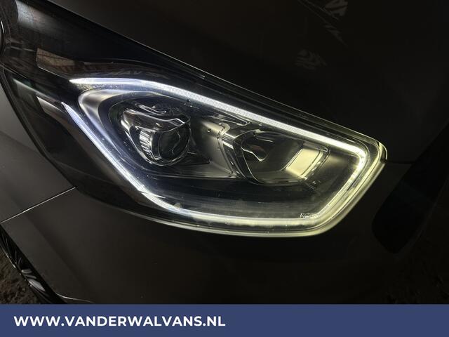 Ford TRANSIT CUSTOM 2.0 TDCI 131pk L1H1 Euro6 Airco | Camera | LED | Cruisecontrol | Apple Carplay Android Auto, 2500kg Trekhaak, Parkeersensoren, Stoelverwarming, Verwarmde voorruit, Bijrijdersbank
