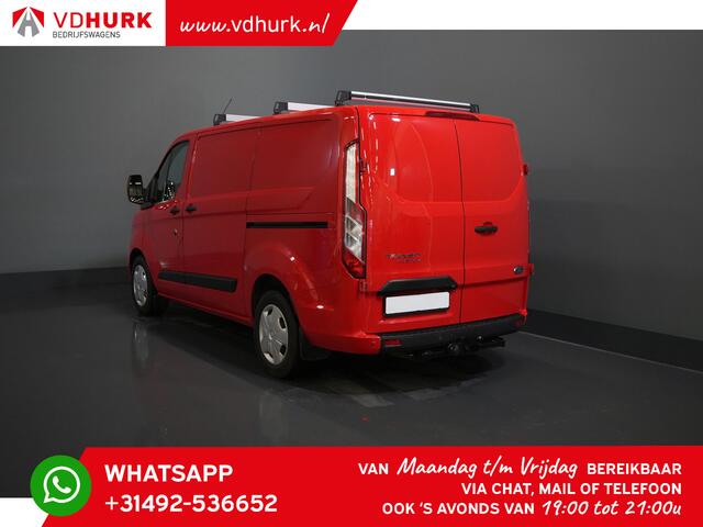 Ford TRANSIT CUSTOM 300 2.0 TDCI 130 pk Aut. Limited 2x Schuifdeur/ Bi-Xenon/ Sortimo/ Standkachel/ Stoelverw./ Carplay/ Camera/ PDC/ Cruise