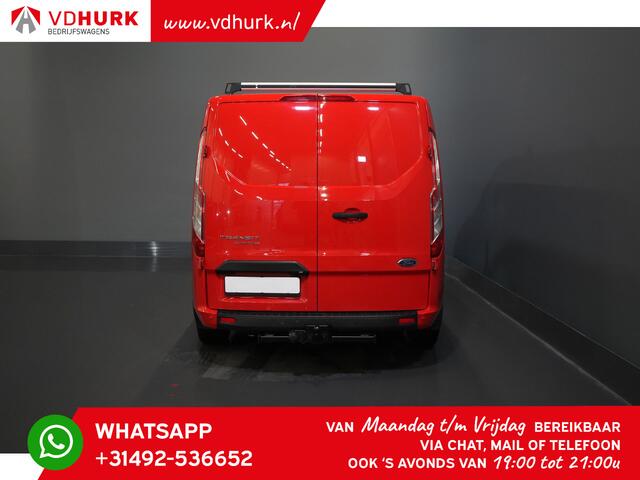Ford TRANSIT CUSTOM 300 2.0 TDCI 130 pk Aut. Limited 2x Schuifdeur/ Bi-Xenon/ Sortimo/ Standkachel/ Stoelverw./ Carplay/ Camera/ PDC/ Cruise