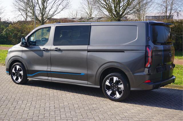 Ford TRANSIT CUSTOM 320L 170PK DC Sport AUT BPM VRIJ!! Navi, ACC, Trekhaak, 360° Cam, 17" LM, 2x Schuifdeur!! NR. 953