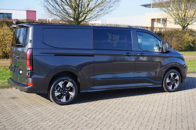 Ford TRANSIT CUSTOM 320L 170PK DC Sport AUT BPM VRIJ!! Navi, ACC, Trekhaak, 360° Cam, 17" LM, 2x Schuifdeur!! NR. 953