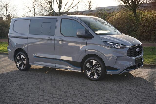 Ford TRANSIT CUSTOM 320S 170PK DC Sport AUT BPM VRIJ!! Navi, ACC, Trekhaak, 360° Cam, 17" LM, Elek. Schuifdeur!! NR. 993