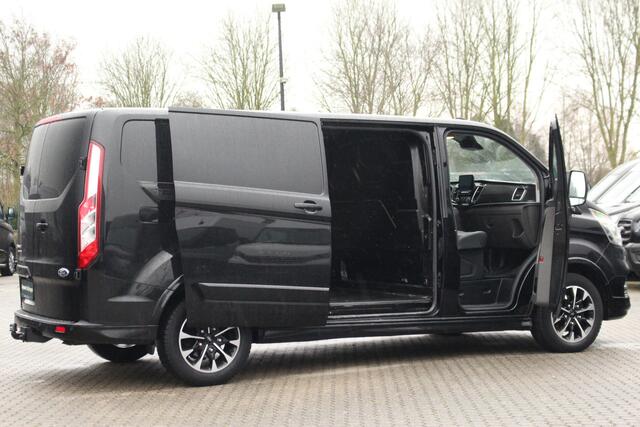 Ford TRANSIT CUSTOM 320 2.0TDCI 185pk L2H1 Sport | Automaat | Trekhaak | Camera | Carplay/Android | Lease 537,- p/m