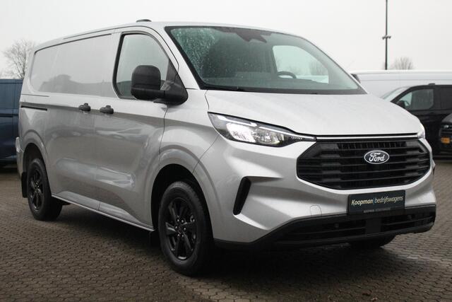 Ford TRANSIT CUSTOM 320 2.0TDCI 170pk Automaat L1H1 Trend | Stoel + Stuurverwarming | L+R Zijdeur | LED | Sync 4 13" | Keyless | Camera | Carplay/Android | Lease 681,- p/m