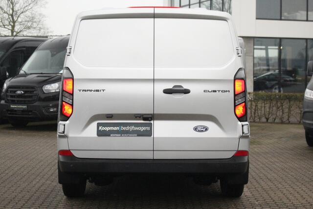 Ford TRANSIT CUSTOM 320 2.0TDCI 170pk Automaat L1H1 Trend | Stoel + Stuurverwarming | L+R Zijdeur | LED | Sync 4 13" | Keyless | Camera | Carplay/Android | Lease 681,- p/m