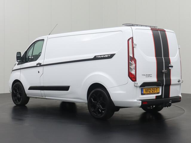 Ford TRANSIT CUSTOM 2.0TDCI 130PK Automaat Lang Raptor Sport | Navigatie | Camera | 3-Persoons |