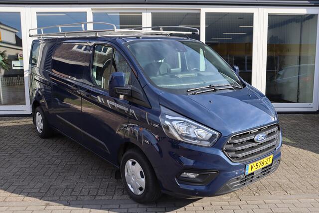 Ford TRANSIT CUSTOM 300 2.0 TDCI L2H1 130 Pk Trend, Camera, PDC V+A, Trekhaak, Cruise Control, Apple Carplay, Prijs Is Rijklaar Ex Btw
