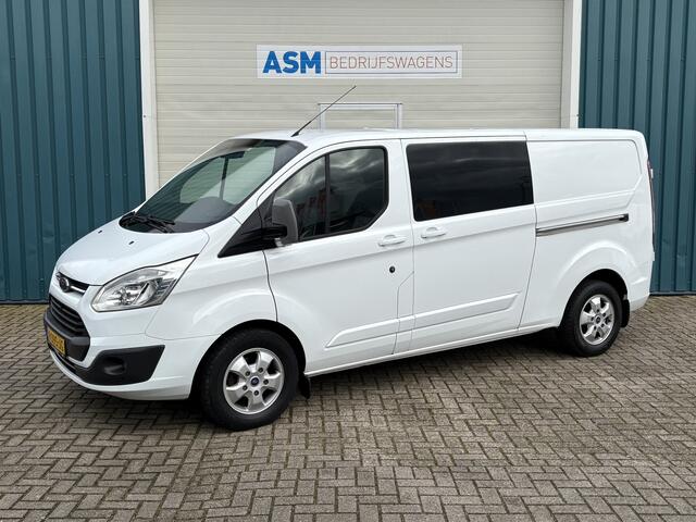 Ford TRANSIT CUSTOM 290 2.0 170Pk TDCI L2H1 Limited / Cruise / Airco / 2x SCHUIFDEUR / Navi / Trekhaak /