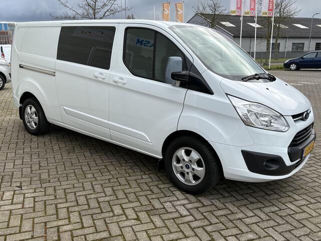 Ford TRANSIT CUSTOM 290 2.0 170Pk TDCI L2H1 Limited / Cruise / Airco / 2x SCHUIFDEUR / Navi / Trekhaak /