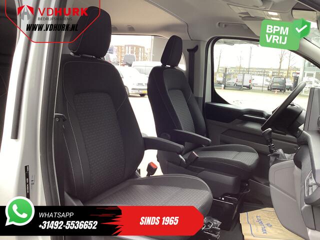 Ford TRANSIT CUSTOM 320 2.0 TDCI 150 pk L2 Trend DC Dubbel Cabine BPM VRIJ! Garantie 5J of 200.000 km/ 2xSchuifdeur/ LED/ Stoelverw./ Virtual Cockpit