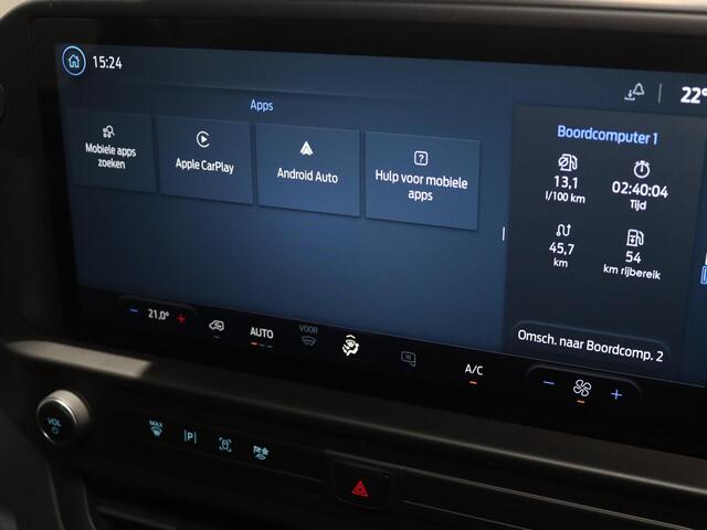 Ford TRANSIT CUSTOM 320 2.0 TDCI | Aut. | L2 H1 | Climate Control | Carplay | Android Auto | Parkeercamera | Trekhaak 2800KG AHW | Laadruimte-pakket | 3-zits | Styling pakket