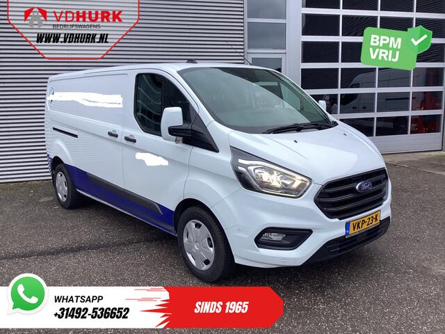 Ford TRANSIT CUSTOM 320 2.0 TDCI 130 pk Aut. L2 Trend BPM VRIJ! Navi/ Carplay/ Camera/ PDC/ Trekhaak