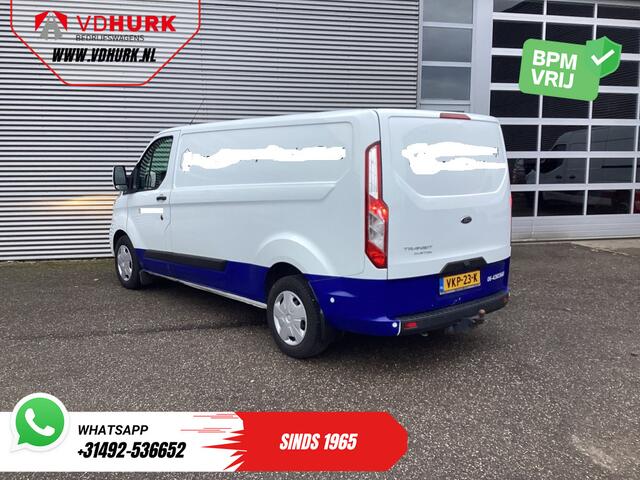 Ford TRANSIT CUSTOM 320 2.0 TDCI 130 pk Aut. L2 Trend BPM VRIJ! Navi/ Carplay/ Camera/ PDC/ Trekhaak