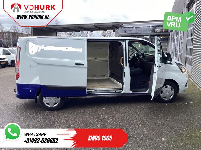 Ford TRANSIT CUSTOM 320 2.0 TDCI 130 pk Aut. L2 Trend BPM VRIJ! Navi/ Carplay/ Camera/ PDC/ Trekhaak