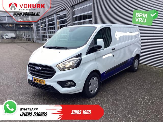 Ford TRANSIT CUSTOM 320 2.0 TDCI 130 pk Aut. L2 Trend BPM VRIJ! Navi/ Carplay/ Camera/ PDC/ Trekhaak