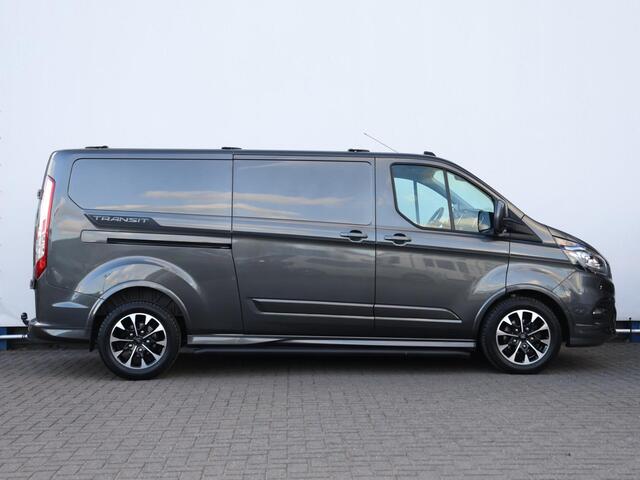 Ford TRANSIT CUSTOM 320 2.0 TDCI 170PK Automaat L2H1 Sport | Full Option | Airco | ACC | Xenon | Side Assist | Camera | Stoelverwarming | Trekhaak |