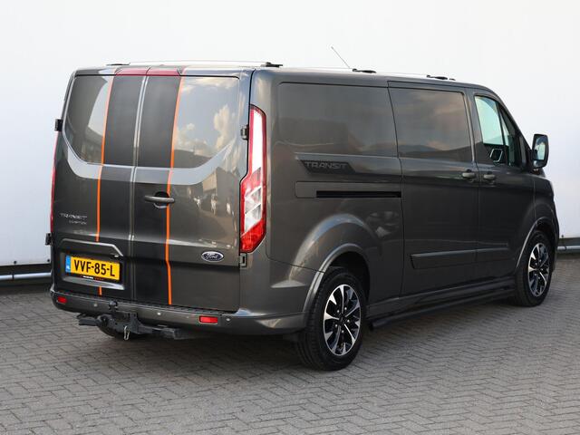 Ford TRANSIT CUSTOM 320 2.0 TDCI 170PK Automaat L2H1 Sport | Full Option | Airco | ACC | Xenon | Side Assist | Camera | Stoelverwarming | Trekhaak |