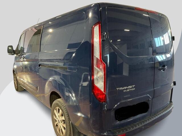 Ford TRANSIT CUSTOM 300 2.0 TDCI L2H1 Limited DC Automaat | Dubbele Cabine | 5-persoons | Adaptive cruise control | Camera | Navigatie